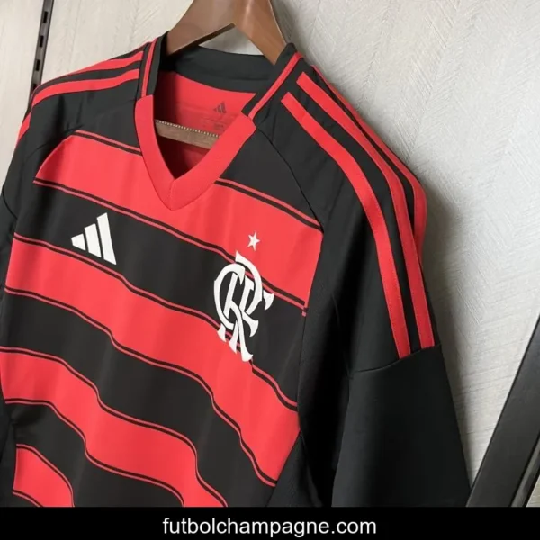 25_26 Flamengo Home Jersey S-XXXXL - Image 12