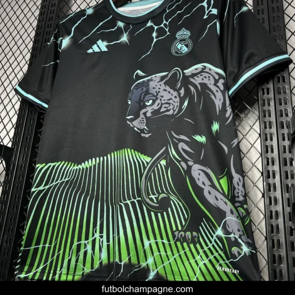 2024_25 Real Madrid Special Edition Black And Green Jersey - Image 9
