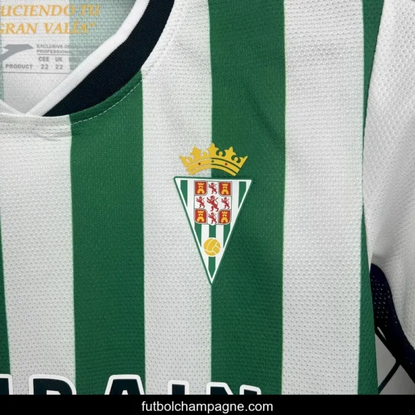 25_26 Kids Cordoba CF Home Jersey - Image 11