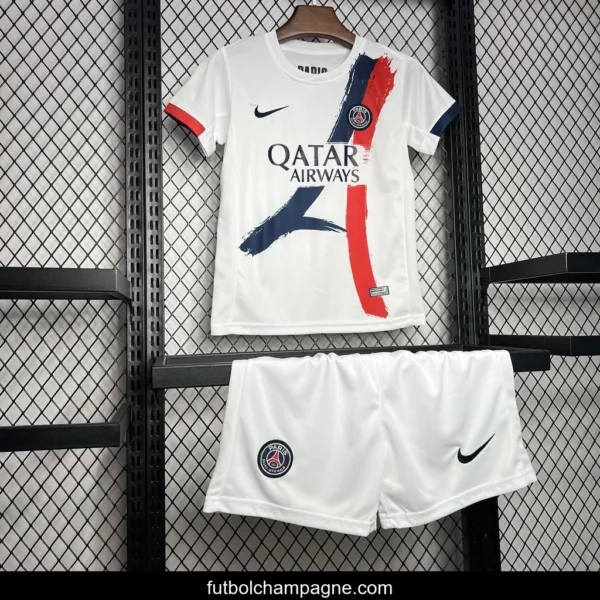 24_25 Kids PSG Paris Saint-Germain Away Jersey - Image 8