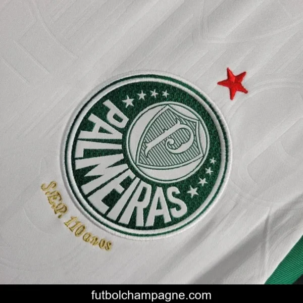 24_25 Palmeiras Away White Vest Jersey - Image 10