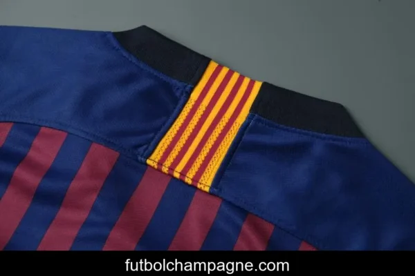 18-19 Barcelona home Soccer Jersey - Image 13