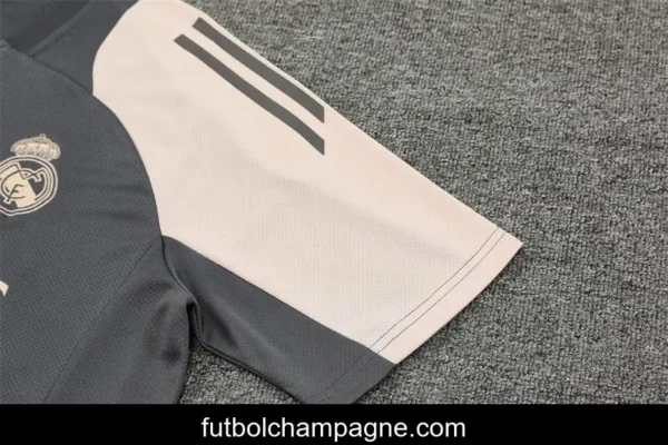 24_25 Real Madrid Black_Pink Short Sleeve Jersey+Shorts - Image 19