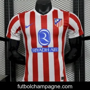2025_26 Player Version Atletico Madrid Home Jersey