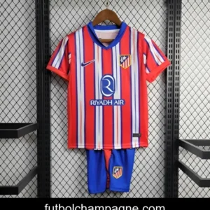 24_25 Kids Atletico Madrid Home 16-28 Jersey