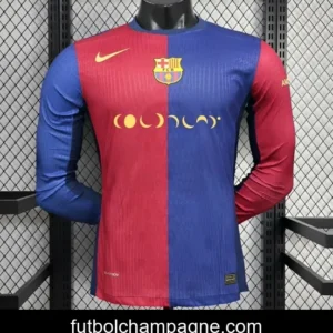 24_25 Player Version Barcelona x Coldplay Home Long Sleeve Jersey