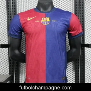 Player Version 24_25 Barcelona Home 125Th Anniversary 1899-2024 Printing Jersey