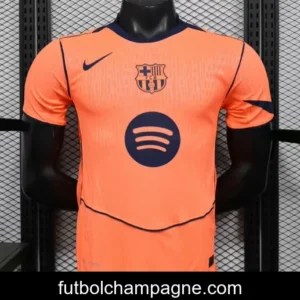 Player Version 25_26 Barcelona Third Orange Jersey