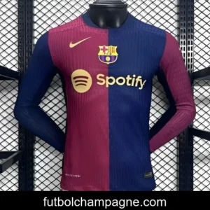Player Version 24_25 Barcelona Home Long Sleeve Jersey
