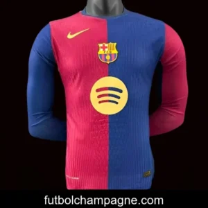 Player Version 24_25 Barcelona Home 125th Anniversary Jersey