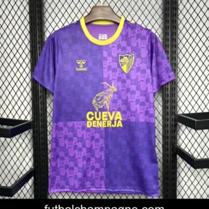 24_25 Malaga Purple Pre-match Training Jersey
