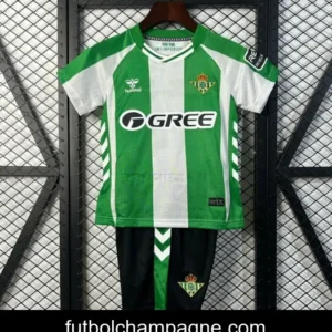 25_26 Kids Real Betis Home Size 16-28 Jersey