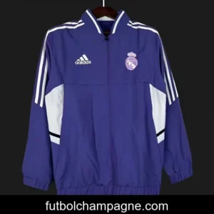 24_25 Real Madrid Blue Windbreaker