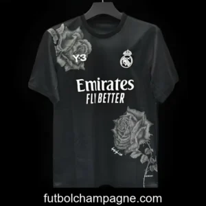 24_25 Real Madrid x Yamamoto Black Jersey