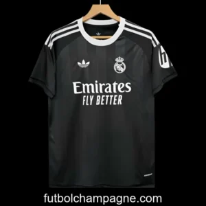 25_26 Real Madrid Black Goalkeeper Jersey