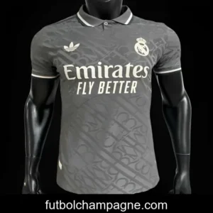 Player Version 24_25 Real Madrid Third Black Jersey