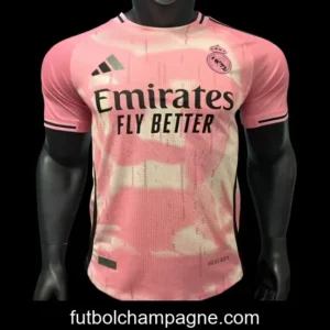 Player Version 25_26 Real Madrid Pink with Abstract Camouflage Pattern Jersey