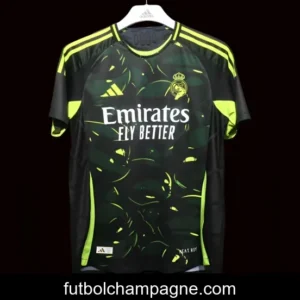 Player Version 24_25 Real Madrid Black_Green Special Pattern Pre-Match Jersey