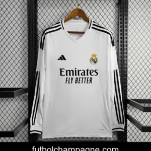 24_25 Real Madrid Home Long Sleeve Jersey