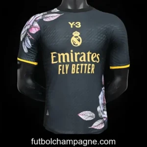 Player Version 2024 Real Madrid x Y3 Black Special Jersey