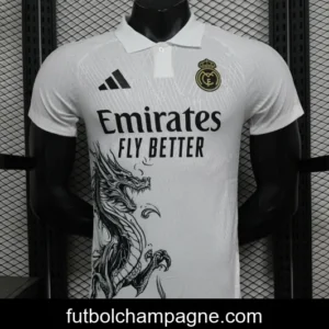 Player Version 24_25 Real Madrid Dragon White Special Jersey