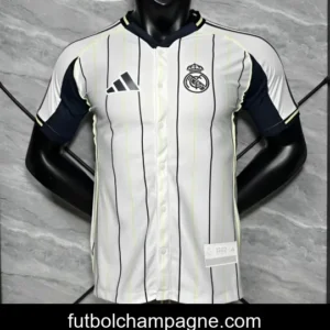 Player Version 25_26 Real Madrid US Pack Baseball Jersey