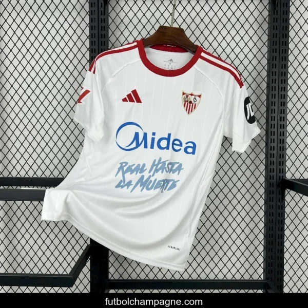 2025_26 Sevilla FC X Anuel ´Europe Tour Home Jersey