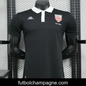 Player Version 24_25 AS Monaco Black 100th Anniversary Special Jersey