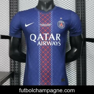 1 Star Player Version 25_26 PSG Home Jersey With Match Date Printing