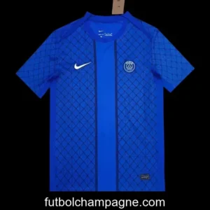 25_26 PSG Blue with Diamond Pattern Jersey