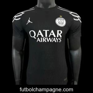 1 Star Player Version 25_26 PSG Black Champion Jersey