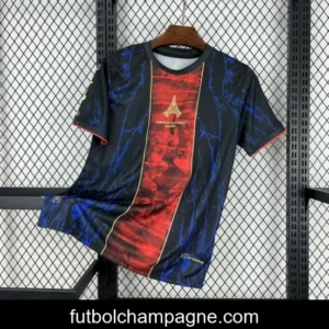 2025_26 Paris Saint-Germain (CAMPEONES DE EUROPA) Red And Blue Jersey