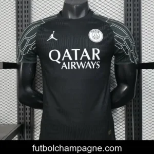 Player Version 25_26 PSG Black Goalkeeper Jersey