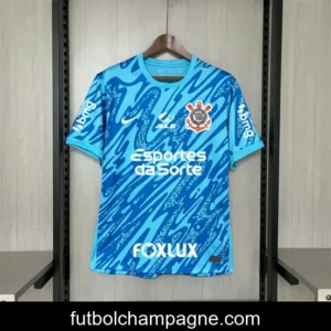 24_25 Corinthians Goallkeeper Blue All Sponsors New