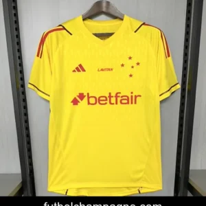 24_25 Cruzeiro Limited Edition Goalkeeper Yellow Jersey