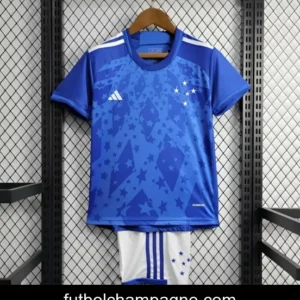24_25 Kids Cruzeiro Home Jersey