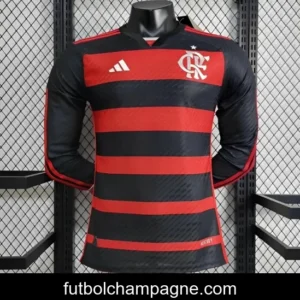24_25 Player Flamengo Home Long Sleeve Jersey