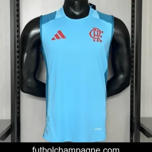 25_26 Flamengo Training Jersey Wear Light Blue Vest Jersey S-XXXXL
