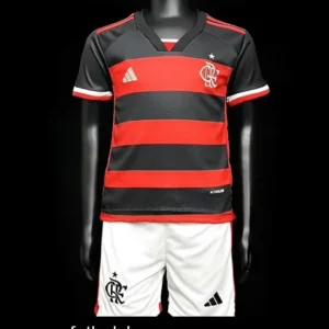 23_24 Kids Flamengo Home Jersey