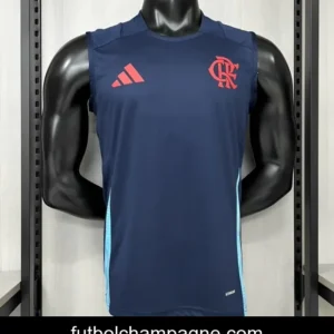 25_26 Flamengo Training Jersey Wear Dark Blue Vest Jersey