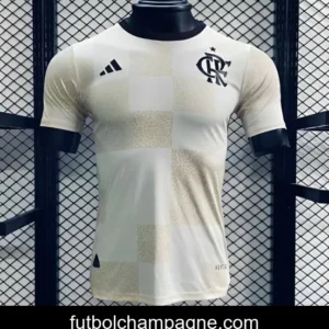 Player Version 24_25 Flamengo Pre-Match White Training Jersey