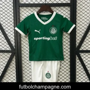 25_26 Kids Palmeiras Home Size 16-28 Jersey