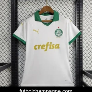 24_25 Women Palmeiras Away White Jersey