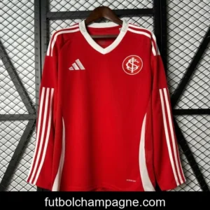 25_26 Long Sleeve Brazil SC Internacional Home Jersey