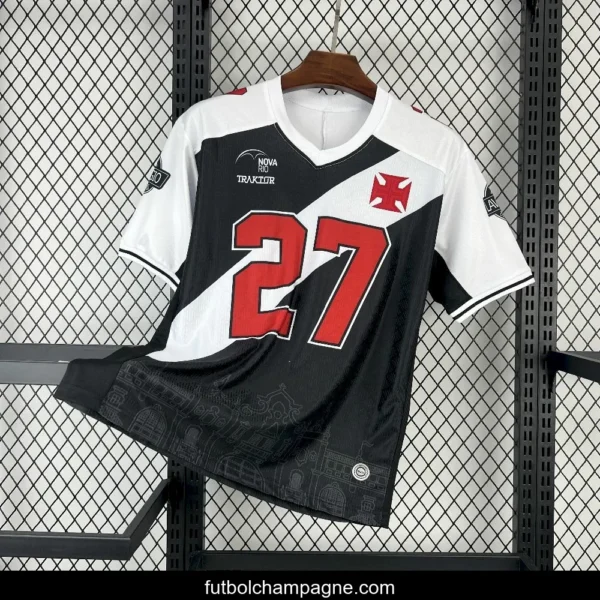 2025_26 Mens Vasco Da Gama Camisa Almirantes 27 Jersey
