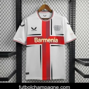 24_25 Bayer 04 Leverkusen Away White Jersey