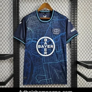 24_25 Bayer 04 Leverkusen Charcoal Blue Special Jersey