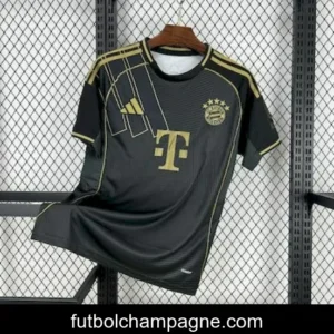 2025_26 Bayern Munich Black Gold Special Edition Jersey