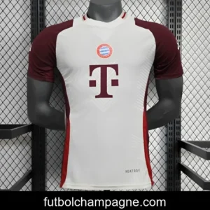 25_26 Player Version Bayern Munich Training White Wine Jersey