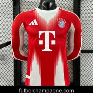 Player Version 25_26 Bayern Munich Home Long Sleeve Jersey